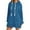 Dress 40#Navy, variant on Womens Dresses Long Sleeve Solid Color Front Pocket Drawstring Mini Hooded Dress Sports Loose Versatile Stylish Dailywear