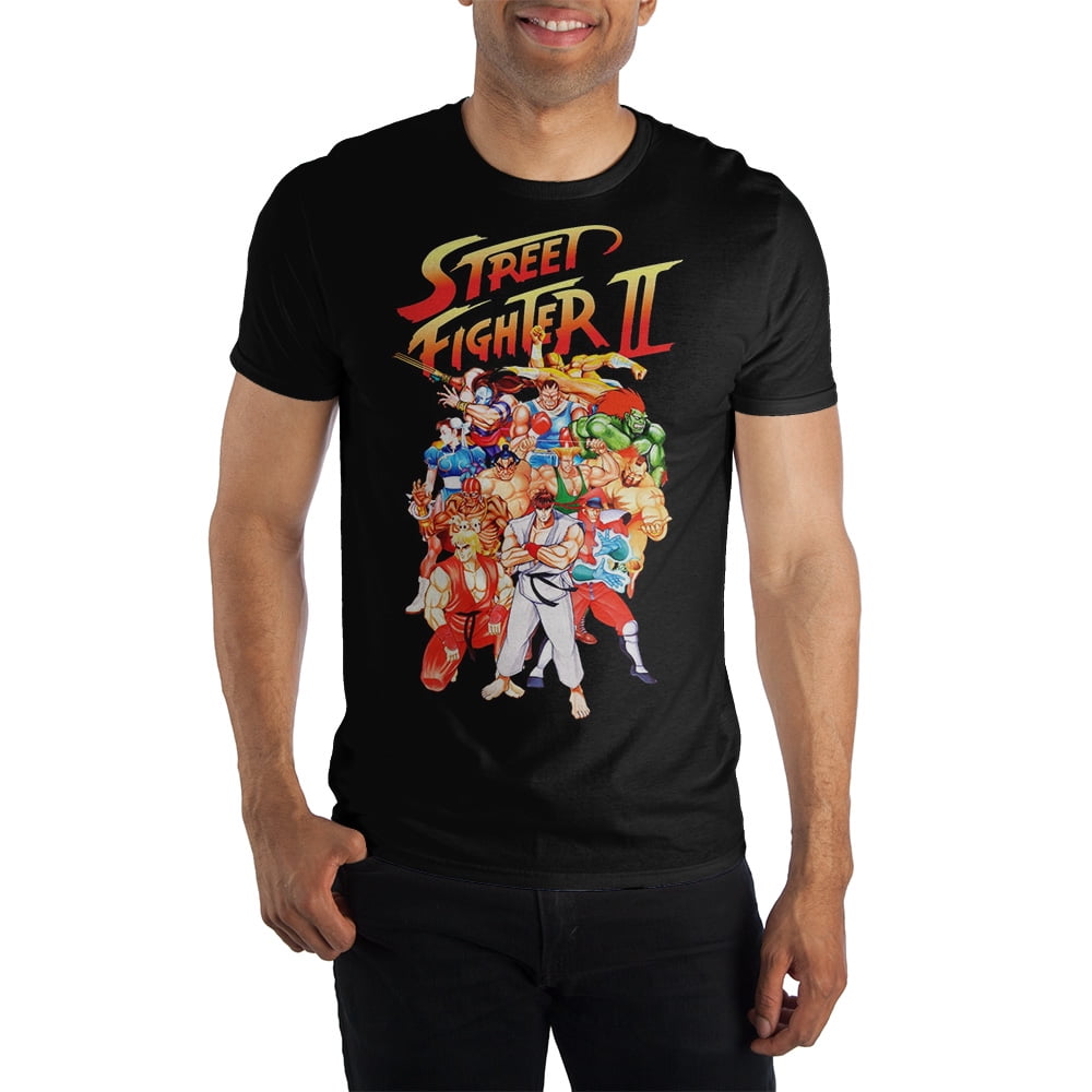 Street Fighter Character Group T-Shirt 
