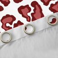 thumbnail image 4 of Manfei Red Leopard Print Blackout Curtains Set of 2 (52x84 Each) for Girls, Cheetah Print Window Curtains, Cartoon Animal Theme Curtains and Drapes, Luxurious Home Decor, 4 of 6