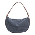 thumbnail image 1 of Bolso Bandolera Monedero Denim Con Diamantes Mujer Correa Ajustable Messenger Bag, 1 of 9