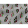 thumbnail image 4 of oneOone Viscose Jersey Fabric Leaves & Floral Block Printed Craft Fabric BTY 60 Inch Wide, 4 of 4