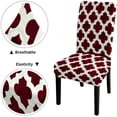 thumbnail image 5 of Dining Chair Covers Set of 6,Stretch Parsons Chair Slipcovers Universal Removable Washable Chair Seat Covers Protector for Dining Room,Kitchen,Hoteland Party, 5 of 5