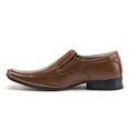 thumbnail image 4 of Men's 88233 Classic Square Toe Slip On Loafers Casual Dress Shoes, Cognac, 10, 4 of 4