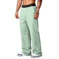 thumbnail image 4 of Men's Lightweight Quick Dry Hiking Running Pants Outdoor Sports Breathable Zipper Pockets Athletic Workout Pants Mint Green 3XL, 4 of 7