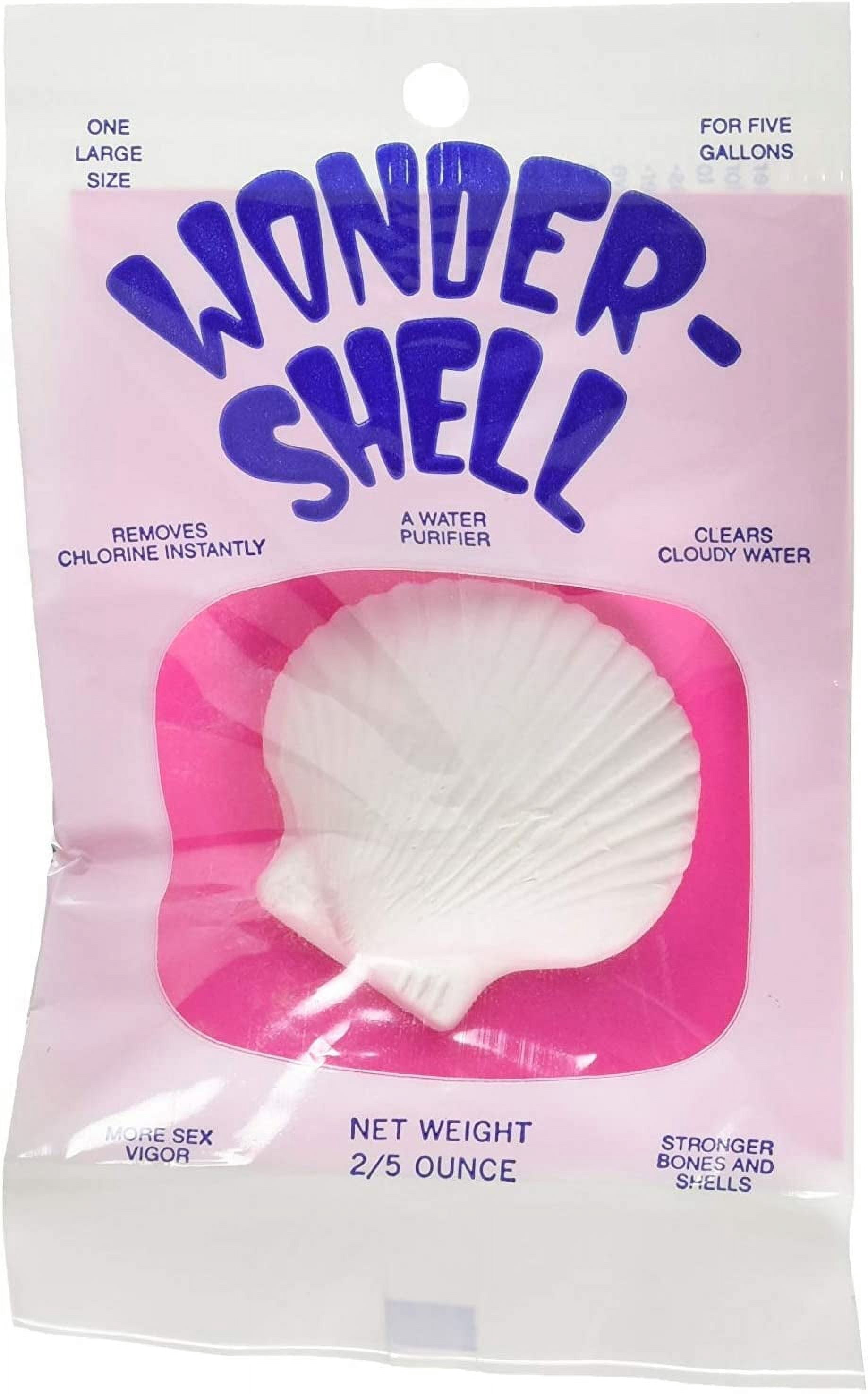 6 Pack Weco Wonder Shell Natural Minerals, Large, for a Total of 6 Large Shells