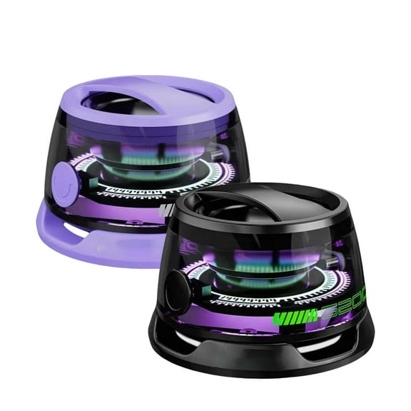 Magnetic Bluetooth Speaker,Multifunctional Portable G200 Speaker with Multi RGB Color Light Show-3D Surround Sound Effect,Phone Stand for iPhone, Android, TWS Pairing