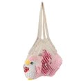thumbnail image 4 of Hollow Shopping Mesh Bag Fruit Storage Knitted Handbag Reusable Grocery Net, 4 of 5