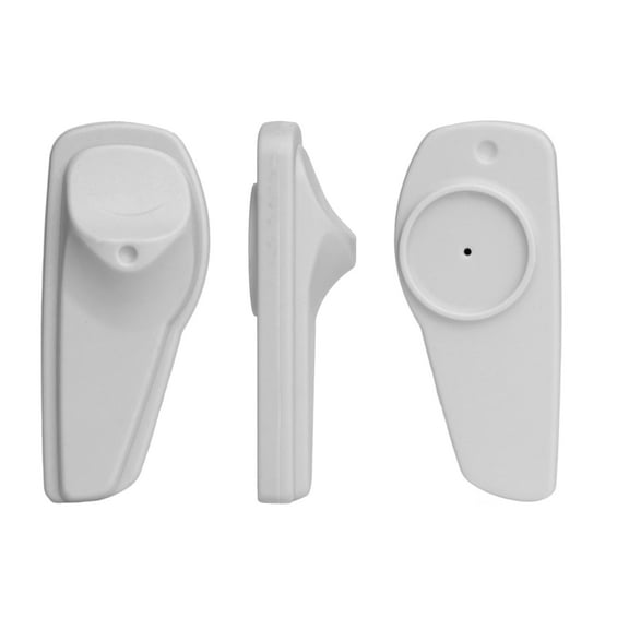 200 Pcs SuperTag III Anti-Theft Clothing Tags Compatible with Sensormatic Systems, Includes Plastic NAIL Set