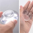 thumbnail image 3 of Smooth Touch Dome Tiles for Wall Protectors, Clear 9PCS Transparent Glass Magnification Effect, Ultra-Soft and Long-Lasting, Reusable and Washable, Damage-Free Protection for Various Surfaces, 3 of 8
