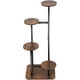 thumbnail image 2 of Soporte para Flores de Hierro,Estante para plantas de metal con escalera de 4 niveles, Bandejas de madera, Estantes de jardín, para plantas para la sala de estar macetas, balcón - 02 esquí esquí Gafas de esquí, 2 of 5