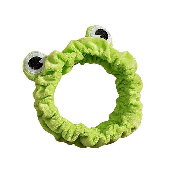 Lilgiuy Funny Makeup Headband Wide-brimmed Elastic Hairbands Cute Girls Hair Bands