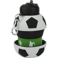 thumbnail image 5 of Collapsible Silicone Soccer Ball Water Bottle Maccabi Art, 1 Liter, 5 of 6
