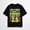 JC01-Black-227, variant on Funny 25th Birthday Graphic T-Shirt, What's Funnier Than 24 It's 25 Tee