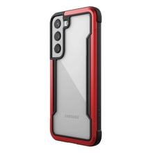 Raptic Shield Pro Funda Uso Rudo Aluminio Para Samsung Galaxy S22 2022 Red Raptic Raptic Shield Pro