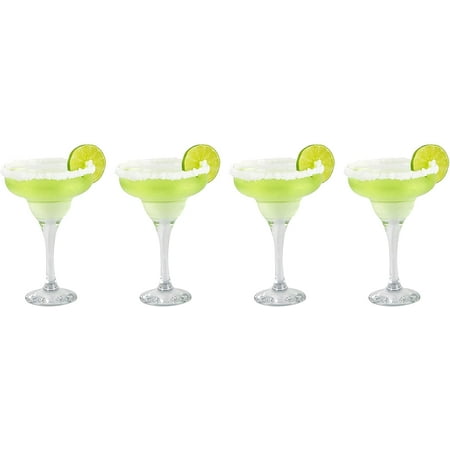 

Epure Firenze Collection 4 Piece Margarita Glass Set - Classic For Drinking Margaritas Pina Coladas Daiquiris and Other Cocktails (Margarita Glass (10 oz))