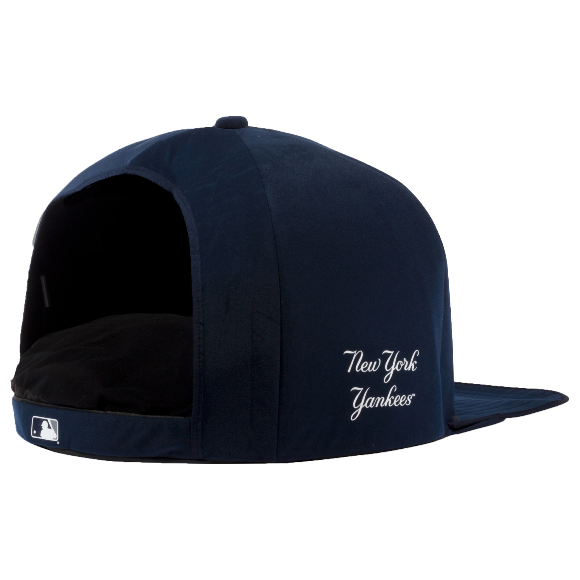 Yankees Plush Pet Nap Cap Dog Bed 