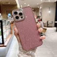 thumbnail image 4 of Compatible with iPhone 13 Pro Max Glitter Plating Case, Luxury Bling Sparkly Shiny Clear Case for iPhone 13 Pro Max 6.7" Camera Protection Soft TPU Sh, 4 of 4