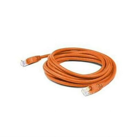 UPC: 0821456735694 | Add-On ADD-3FCAT6A-OE 3 ft. RJ-45 Male to RJ-45 Male Straight Cat6A UTP Copper PVC Patch Cable  Orange