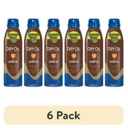 (6 pack) Banana Boat Tanning Dry Oil Clear Spray Sunscreen SPF 8, 6oz