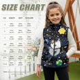 thumbnail image 7 of Pzuqiu Cat Kid Outerwear Vest Size 7-8 Casual Clothes for Girls Comfortable Warm Lightweight Winter Coat with Pocket Full Zip Fall Outfits Fashion Clothing for Kids and Toddlers, 7 of 7