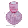thumbnail image 3 of Porta Vela Mainstays Globo Rosa, 3 of 4