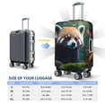 thumbnail image 4 of Rocae Forest Plant Raccoon for Suitcase Cove Durable Luggage Protector,Travel Suitcase Cover Fits 18-32 Inch Suitcases(Excluding luggage)-X-Large, 4 of 7