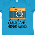 thumbnail image 4 of Inktastic Assistant Photographer Boys or Girls Baby Bodysuit, 4 of 5