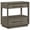 Taupe Oak, variant on Durango 2-drawer Nightstand Bedside Table Taupe Oak