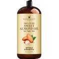 thumbnail image 1 of Mezclas artesanales de aceite de almendras dulces, 828 ml, 100% puro y natural, 1 of 6
