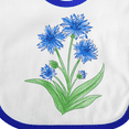 thumbnail image 4 of Inktastic Cornflower Boys or Girls Baby Bib, 4 of 4