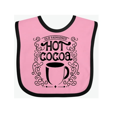 

Inktastic Old Fashioned Hot Cocoa with Mug Gift Baby Boy or Baby Girl Bib