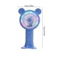 thumbnail image 3 of Dvumao 3-Speed Mini Handheld Fan, USB Rechargeable Portable Fan with LED Light, Base & Charging Cable, 3 of 6