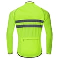 thumbnail image 2 of Chaqueta reflectante de manga larga para bicicleta, resistente al agua, resistente al viento, para d Wosawe Chaqueta de ciclismo, 2 of 7
