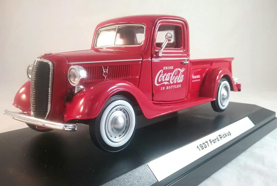 1937 Ford Coca-Cola Pickup by Motor City Classics in 1:24 Scale 