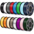 thumbnail image 2 of iSANMATE 16KG PETG 3D Printer Filament Bundle, 1.75mm Diameter, Precision +/-0.02mm, Multi-Color Bulk Pack, Durable PETG Filament for Most FDM 3D Printers, 2 of 6
