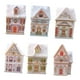 thumbnail image 3 of 6 botellas vacías reutilizables para colocar en la encimera, con forma de casita navideña de especias., 3 of 9