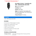 thumbnail image 2 of Rear Right Air Spring - Compatible with 2003 - 2006 Mercedes-Benz E500 2004 2005, 2 of 2