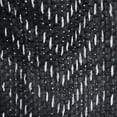 thumbnail image 2 of DII Pe Papelera de lavandería de papel tejido revestido Tribal Chevron Negro / Blanco Rectángulo pequeño (Juego de 2) Design Imports CAMZ38363, 2 of 2