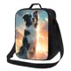 thumbnail image 1 of Disketp Cloud Border Collie Bolsa Térmica Estampada para Almuerzo, Lonchera para Hombres y Mujeres Adultos, 1 of 7