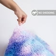 thumbnail image 6 of Socofuz Cute Fluffy Rugs for Girls Bedroom, Soft Plush Tent Carpet for Kids Playroom, Nursery, Classroom, 4x6 Purple Rainbow, 6 of 9