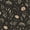 Color 2, variant on Peel and Stick Wallpaper Black White Floral Leaves Circular Accents 17.7"x118" Contact Paper Removable Self Adhesive Waterproof Wall Decor for Bedroom Kitchen Cabinets