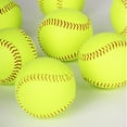 thumbnail image 3 of 12-Inch Sports Practice Softball Official Size Weight Unmarked Training Ball, 3 of 5