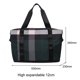 thumbnail image 3 of Bolsa De Ejercicios Bolsa de fitness a cuadros impermeable de nailon bolsa de deportes accesorios al aire libre (verde), 3 of 7