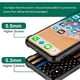 thumbnail image 2 of Funda de teléfono DJSOK compatible con iPhone Xs Max Thin Blue Line, 2 of 6