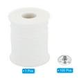 thumbnail image 3 of Uxcell 200Ft Braided Candle Wicks, 35 PLY Cotton Candle Wick Spool with Metal Candle Wick Sustainer Tabs, 3 of 6