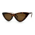 thumbnail image 5 of Womens Snug Retro Fit Timeless Cat Eye Plastic Sunglasses Tortoise - Brown, 5 of 8
