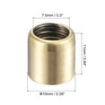 thumbnail image 2 of Unique Bargains 10x10mm Brass Push Button Grease Oil Cup 10 Pack, 2 of 5