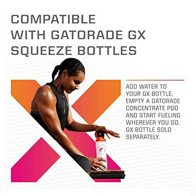 Gatorade Gx Hydration System, Non-Slip Gx Squeeze Bottles Gx Sports Drink  Concentrate • Price »