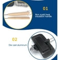 thumbnail image 2 of Hot Sandwich Maker and Hot Dog Toaster - Double-Sided Baking Pan, Frying Pan, Grilled Cheese Maker, Nonstick Flip Grill Pan for Breakfast, 2 of 8