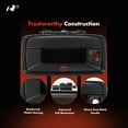 thumbnail image 4 of A-Premium Upgraded Metal Tailgate Handle Liftgate Latch Handle with Camera Hole & Keyhole Compatible with Chevrolet Colorado & GMC Canyon, 2015-2020, Primed Black, Replace# 23457650, 4 of 8
